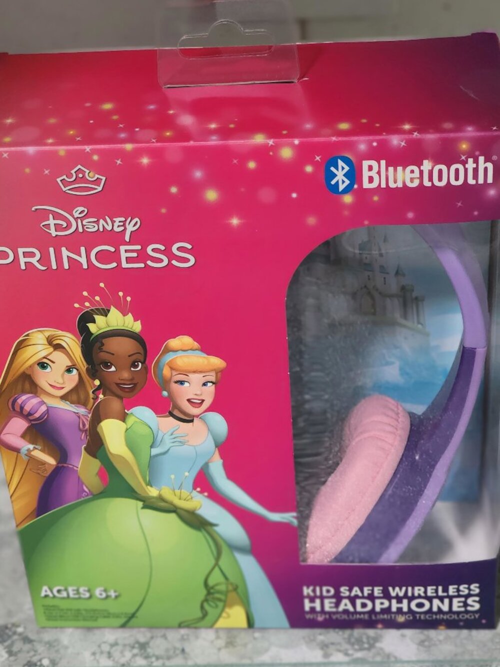 Disney Princess Bluetooth Headphones"Brand New In Box"